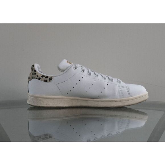 Adidas Stan Smith Leopard Cheetah Cat Gold Foil IE4634 Women's Size 9.5 - Picture 5 of 8